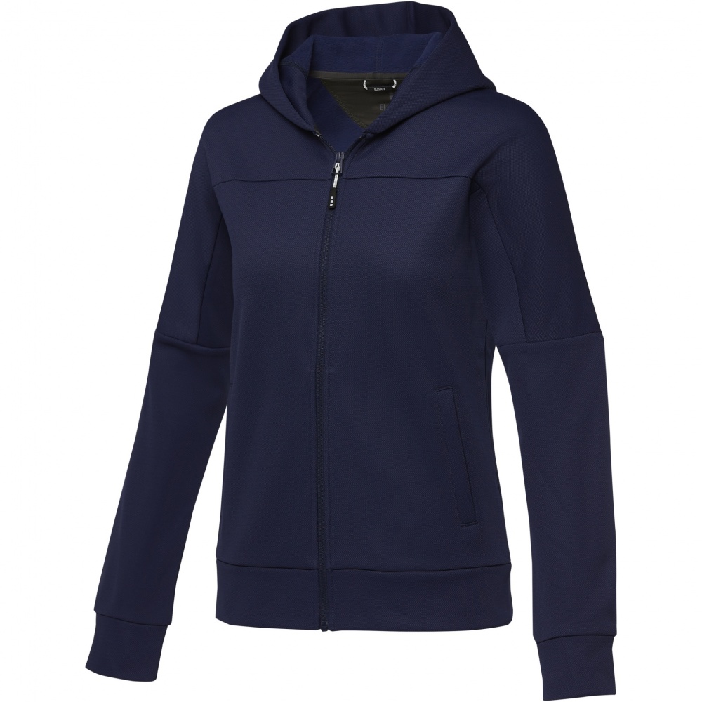 Logo trade promotional merchandise picture of: Nubia women's performance full zip knit jacket