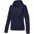 Nubia women's performance full zip knit jacket, Navy