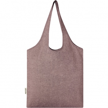 Logotrade promotional gift picture of: Pheebs 150 g/m² recycled cotton trendy tote bag 7L