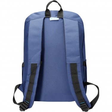 Logo trade promotional merchandise image of: REPREVE® Our Ocean™ Commuter 15" GRS RPET laptop backpack 19L