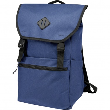 Logo trade advertising products image of: REPREVE® Our Ocean™ 15" GRS RPET laptop backpack 19L