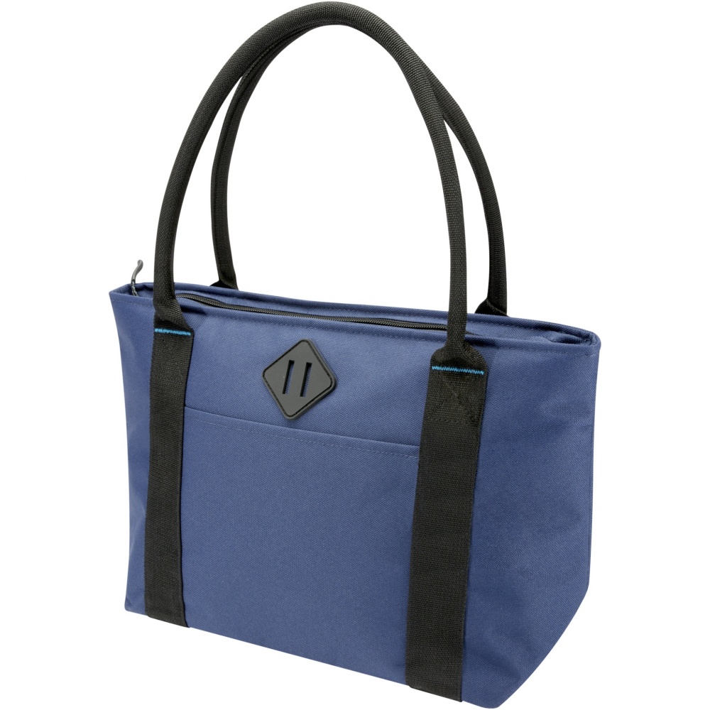 Logotrade promotional merchandise picture of: REPREVE® Our Ocean™ 12-can GRS RPET cooler tote bag 11L