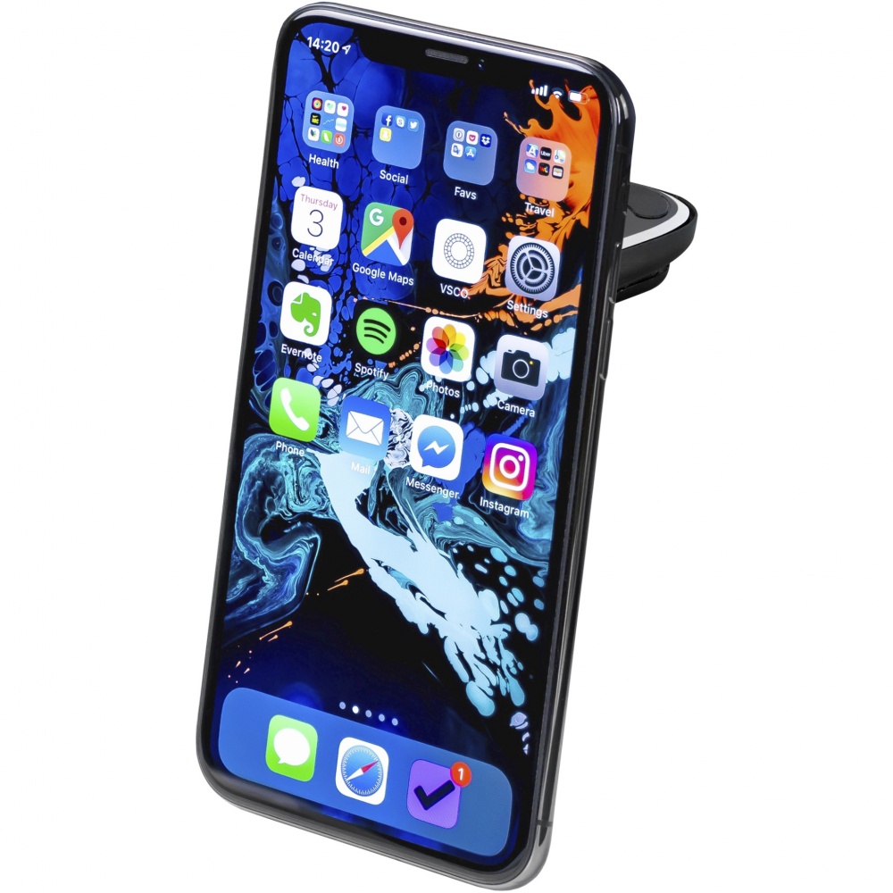 Logo trade promotional items image of: Aero magnetic phone holder