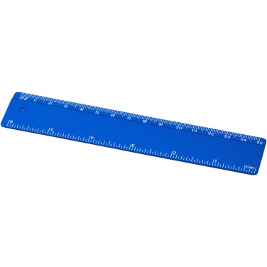 Logo trade promotional items picture of: Refari 15 cm recycled plastic ruler