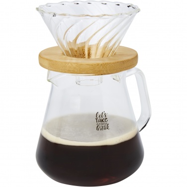 Logo trade promotional gifts picture of: Geis 500 ml glass coffee maker