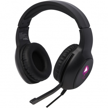 Logo trade promotional merchandise photo of: Gleam gaming headphones