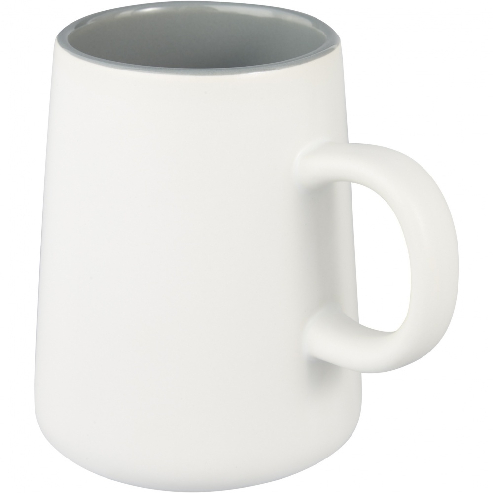 Logo trade promotional merchandise image of: Joe 450 ml ceramic mug 