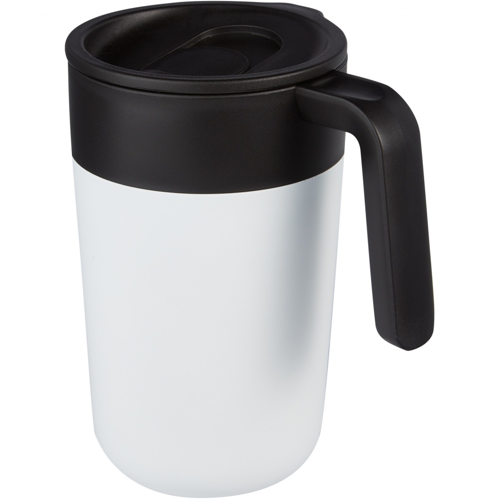 Logo trade promotional gift photo of: Nordia 400 ml double-wall recycled mug