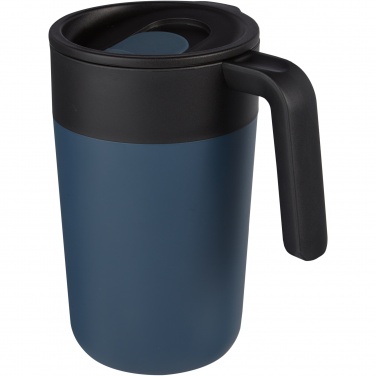 Logo trade promotional giveaway photo of: Nordia 400 ml double-wall recycled mug