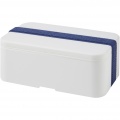 MIYO single layer lunch box , White / Blue