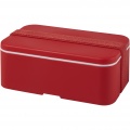 MIYO single layer lunch box , Red / Red