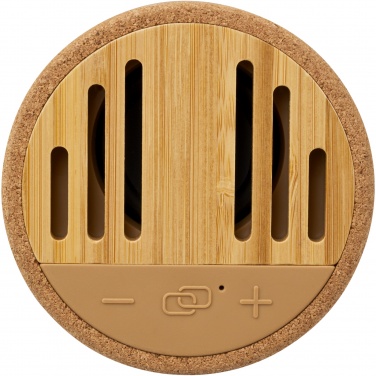 Logo trade promotional item photo of: Cerris 5W cork Bluetooth® speaker