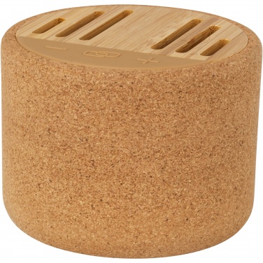 Logo trade promotional item photo of: Cerris 5W cork Bluetooth® speaker