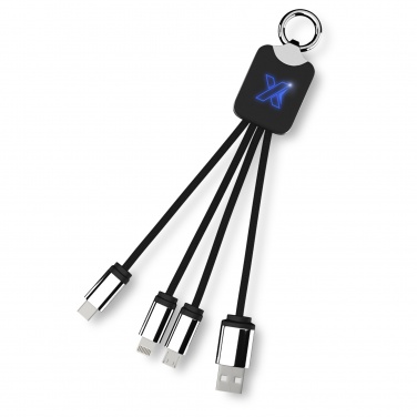 Logotrade promotional gift picture of: SCX.design C15 quatro light-up cable