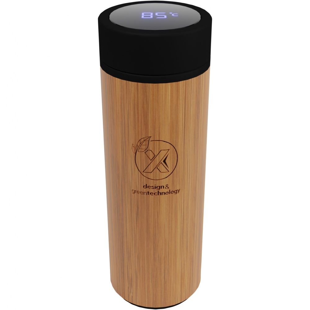 Logotrade promotional gift picture of: SCX.design D11 500 ml bamboo smart bottle