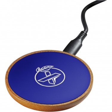 Logotrade advertising product image of: SCX.design W13 10W wooden wireless charging station