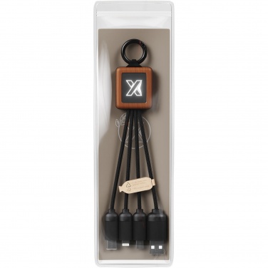 Logotrade corporate gift image of: SCX.design C19 wooden easy to use cable