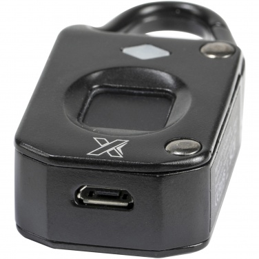 Logo trade promotional items image of: SCX.design T10 fingerprint padlock