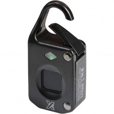 Logo trade promotional items image of: SCX.design T10 fingerprint padlock