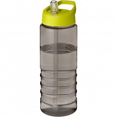 Logotrade corporate gift picture of: H2O Active® Eco Treble 750 ml spout lid sport bottle 