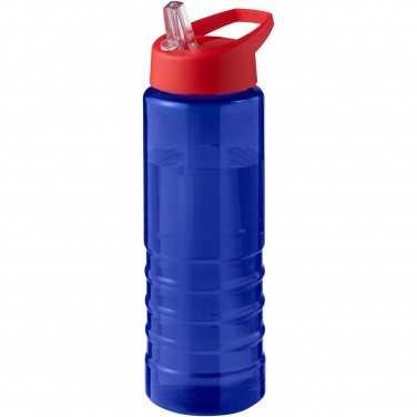 Logo trade advertising products image of: H2O Active® Eco Treble 750 ml spout lid sport bottle 