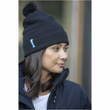 Logo trade promotional items image of: Olivine GRS recycled beanie