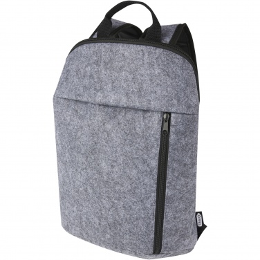 Logo trade corporate gifts picture of: Felta GRS recycled felt cooler backpack 7L