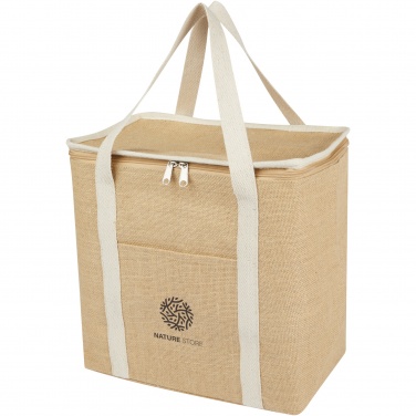 Logo trade promotional product photo of: Juta 300 g/m² jute cooler bag 19L