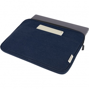 Logo trade advertising products image of: Joey 14" GRS recycled canvas laptop sleeve 2L