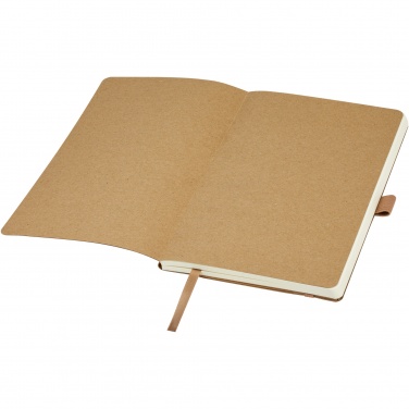 Logotrade promotional gift picture of: Kilau recycled leather notebook 