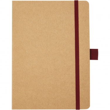 Logo trade promotional giveaway photo of: Berk recycled paper notebook