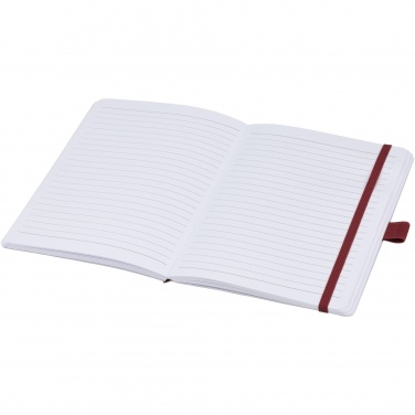 Logo trade corporate gifts image of: Berk recycled paper notebook