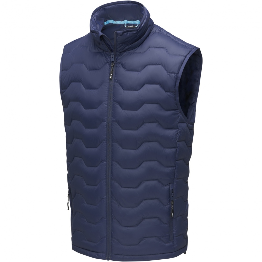 Logo trade promotional gift photo of: Epidote men's GRS recycled insulated down bodywarmer