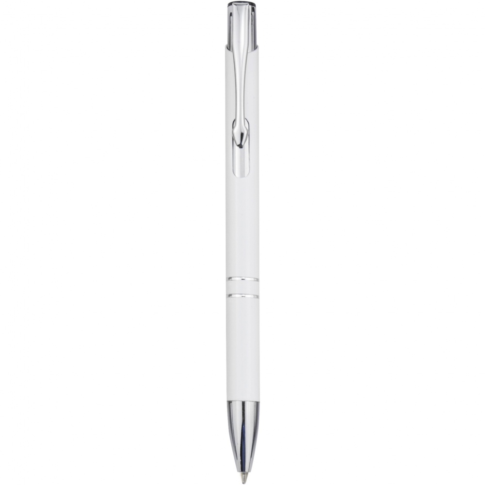 Logo trade corporate gifts picture of: Moneta recycled aluminium ballpoint pen