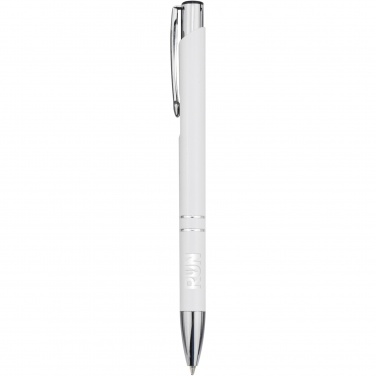 Logo trade promotional gifts image of: Moneta recycled aluminium ballpoint pen