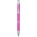 Moneta recycled aluminium ballpoint pen, Magenta