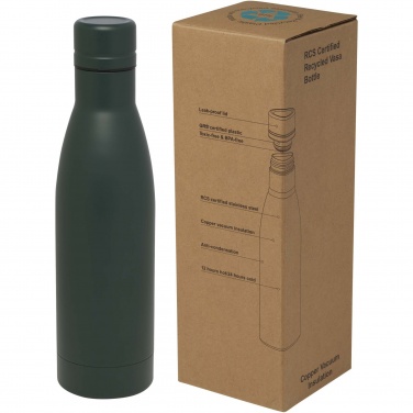 Logotrade promotional products photo of: Vasa 500 ml RCS certified recycled stainless steel copper vacuum insulated bottle