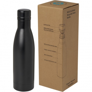 Logo trade promotional giveaway photo of: Vasa 500 ml RCS certified recycled stainless steel copper vacuum insulated bottle