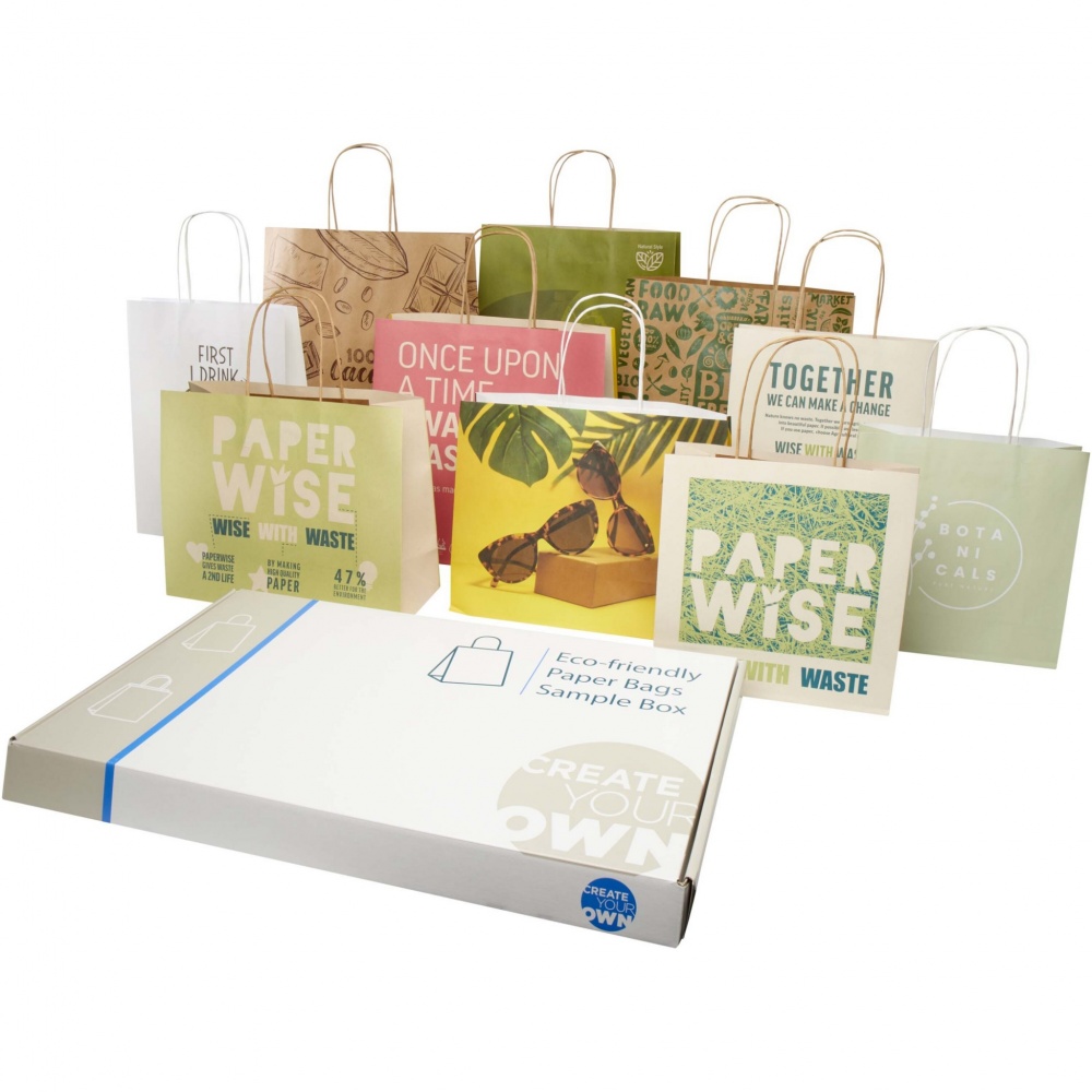 Logotrade promotional gifts photo of: Agricultural waste and kraft paper bags sample box