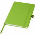 Thalaasa ocean-bound plastic hardcover notebook, Apple green