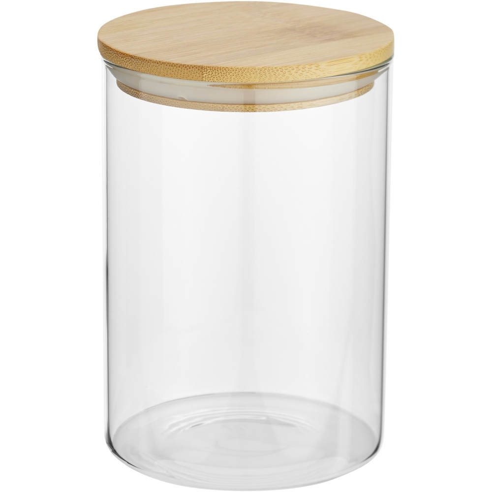 Logo trade promotional giveaway photo of: Boley 550 ml glass food container