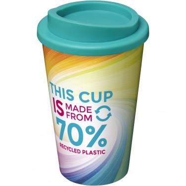 Logo trade promotional giveaways image of: Brite-Americano® Eco 350 ml insulated tumbler