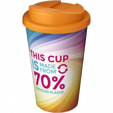 Logotrade promotional merchandise picture of: Brite-Americano® Eco 350 ml spill-proof insulated tumbler