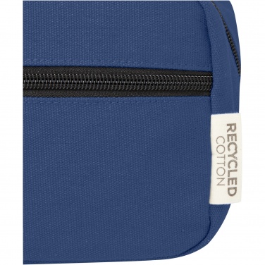 Logo trade advertising products picture of: Joey GRS recycled canvas travel accessory pouch bag 3.5L