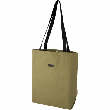 Logo trade promotional gift photo of: Joey GRS recycled canvas versatile tote bag 14L