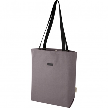 Logo trade corporate gifts image of: Joey GRS recycled canvas versatile tote bag 14L