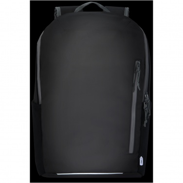 Logo trade promotional gifts picture of: Aqua 15" GRS recycled water resistant laptop backpack 21L