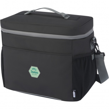 Logo trade advertising product photo of: Aqua 20-can GRS recycled water resistant cooler bag 22L