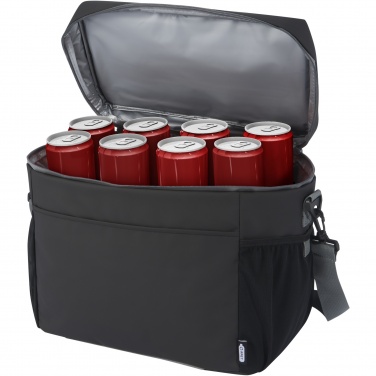 Logo trade corporate gifts picture of: Aqua 20-can GRS recycled water resistant cooler bag 22L