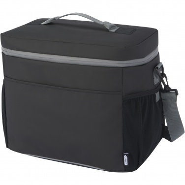 Logo trade promotional giveaways picture of: Aqua 20-can GRS recycled water resistant cooler bag 22L